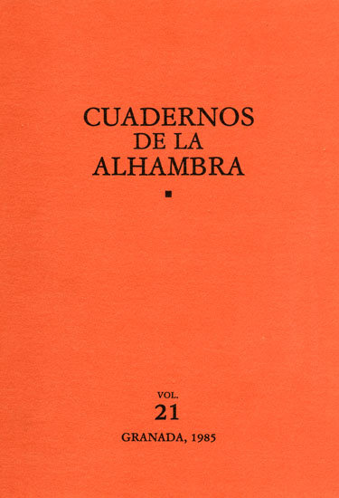Cuadernos de la alhambra nº 21