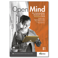 Open mind pre-int sb premium pk