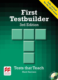 FIRST TESTBUILDER Sb Pk -Key 3rd Ed