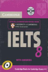 Cambridge IELTS 8 Self-study Pack (Student's Book with Answers and Audio CDs (2))
