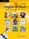 English at work with audio cd