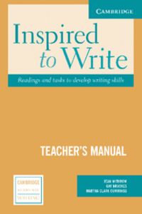 Inspired to Write Teacher's Manual