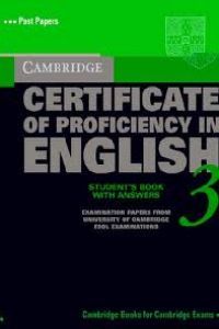 Certificate proficiency english 3 st+answers+cd