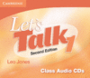 Let's Talk Level 1 Class Audio CDs (3) 2nd Edition