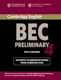 Cambridge BEC 4 Preliminary Student's Book with answers