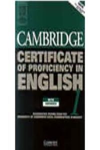 Cambridge cert.proficiency engl.1 st+key