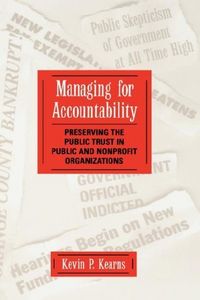 Managing for accountability