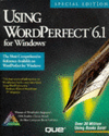 Using wordperferct 6.1 special edit.