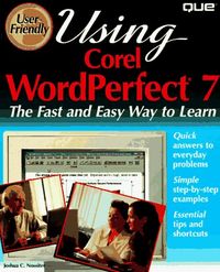 Using coreldraw wordperfect 7