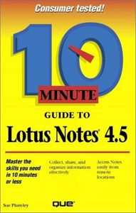 Ten minute guide lotus note