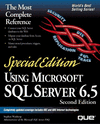 Using microsoft sql server 6.5 2 ed sp