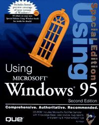 Using microsoft windows 95 2 ed s.edit