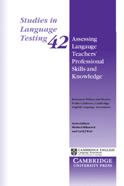 Assessing Language Teachers' Professional Skills and Knowledge