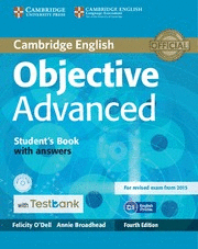 Objective Advanced Student's Book with Answers with CD-ROM with Testbank 4th Edition