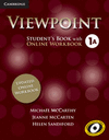 Viewpoint Level 1 Student's Book with Updated Online Workbook A