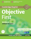 Objective First Workbook without Answers with Audio CD 4th Edition