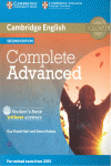 Complete Advanced Student's Book without Answers with CD-ROM 2nd Edition