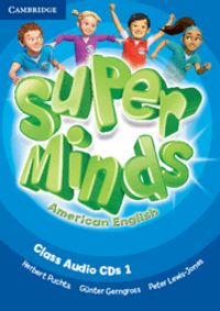 Super Minds American English Level 1 Class Audio CDs (3)