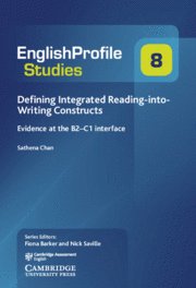 Defining integrated reading-into-writing constructs. defining integrated reading