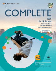Complete Key for Schools Student's Book without answers with Online Workbook
