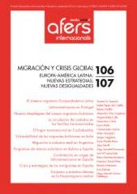 Revista cidob afers internacionals 106 migracion y crisis