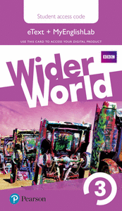 Wider World 3 Students' eBook w/ MEL Students' AC & Extra Online Homework