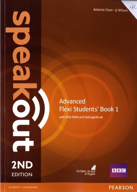Speakout Advanced 2nd Edition Flexi Students' Book 1 with MyEnglishLab Pack