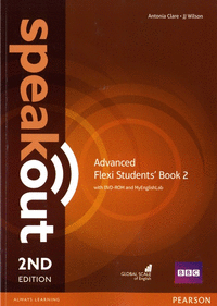 Speakout Advanced 2nd Edition Flexi Students' Book 2 with MyEnglishLab Pack