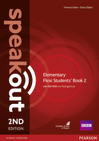 Speakout Elementary 2nd Edition Flexi Students' Book 2 with MyEnglishLabPack