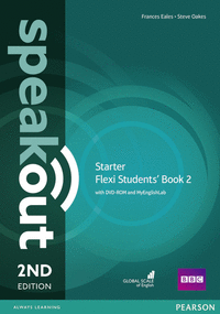 Speakout Starter 2nd Edition Flexi Students' Book 2 with MyEnglishLab Pack