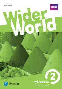 Wider world 2 wb 17 with online homework pack