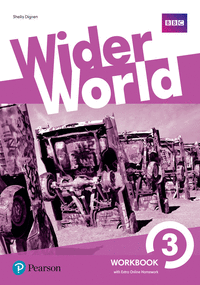 Wider world 3 wb 17 with online homework pack