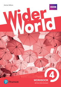 Wider world 4 wb 17 with online homework pack