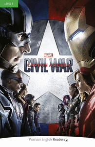 Marvels captain america civil war book & mp3 pac level 3
