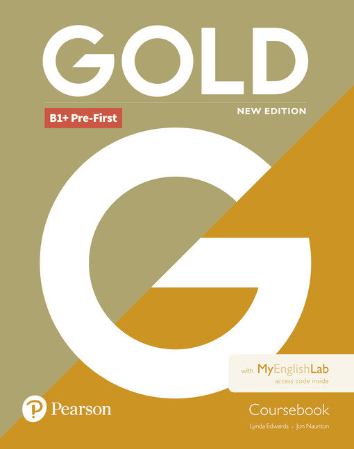 Gold B1+ Pre-First New Edition Coursebook and MyEnglishLab Pack