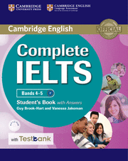 Complete IELTS Bands 4-5 Student's Book with Answers with CD-ROM with Testbank