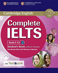 Complete IELTS. Student's Book without answers with CD-ROM with Testbank . Bands 5-6.5