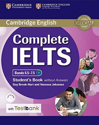 Complete IELTS. Student's Book without answers with CD-ROM with Testbank Bands 6.5-7.5