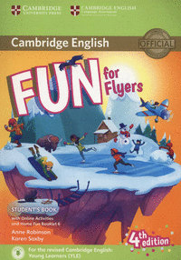 Fun for Flyers Student's Book with Online Activities with Audio and Home Fun Booklet 6 4th Edition