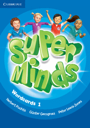 Super minds level 1 wordcards (pack of 90)