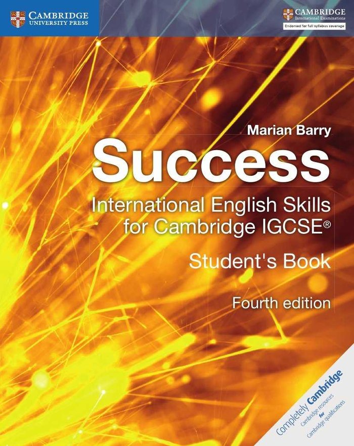 Success international english skills for igcse. student s book
