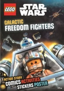 Arrepentimiento Bigote ruptura Lego star wars sticker poster galactic freedom fig - OPI librería