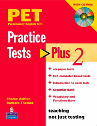 Practice Tests Plus 2: Book with CD-ROM