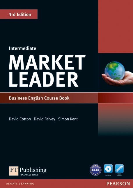 Market Leader 3rd Edition Intermediate Coursebook & DVD-ROM Pack