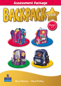 Backpack gold assessment pack book & m-rom str - 3