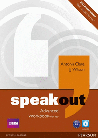 Speakout advanced wkbk with key & audio cd pack