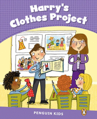Penguin Kids 5 Harry's Clothes Project Reader CLIL