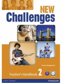 New challenges 2 teacher's handbook & multi-rom pa