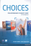 Choices pre-intermediate students & pin code pack