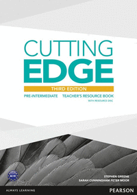 Cutting Edge 3rd Edition Pre-Intermediate Teacher's Book and Teacher's Resources Disk Pack